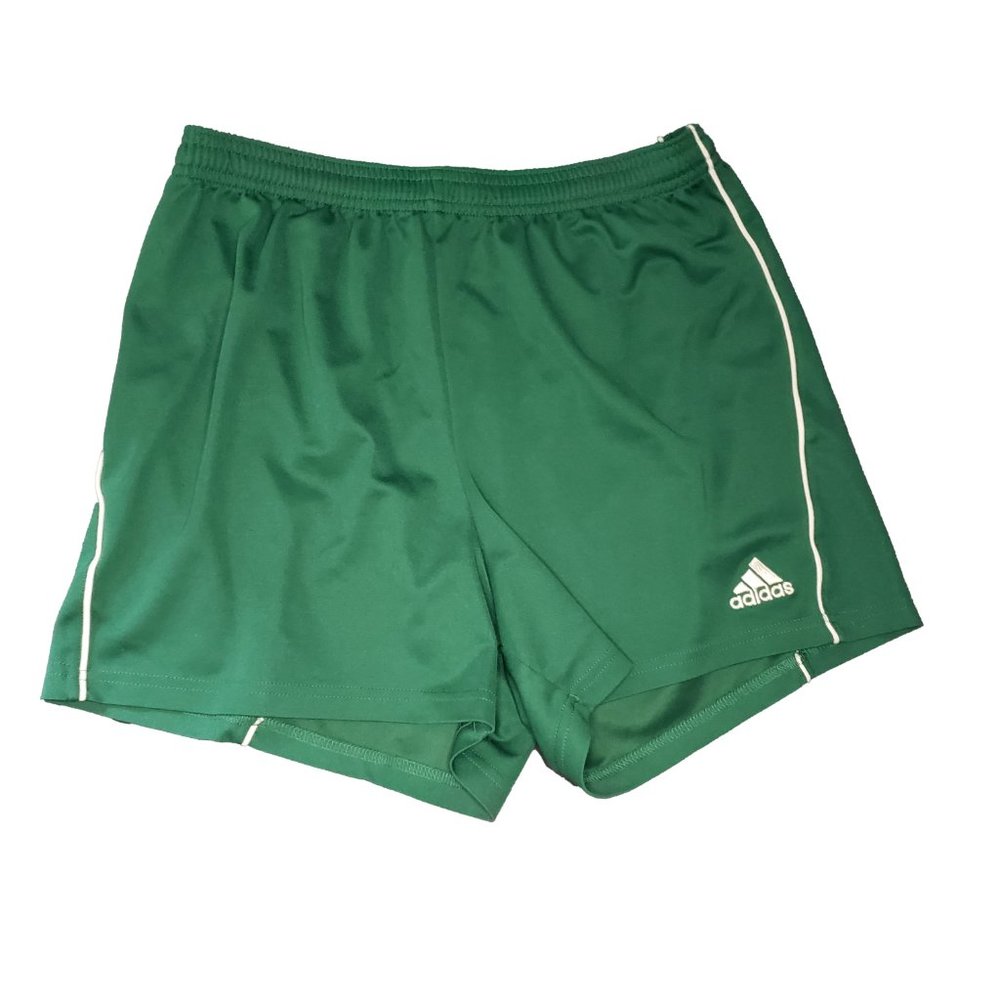 Women's Adidas Athletic Shorts Green Size Md